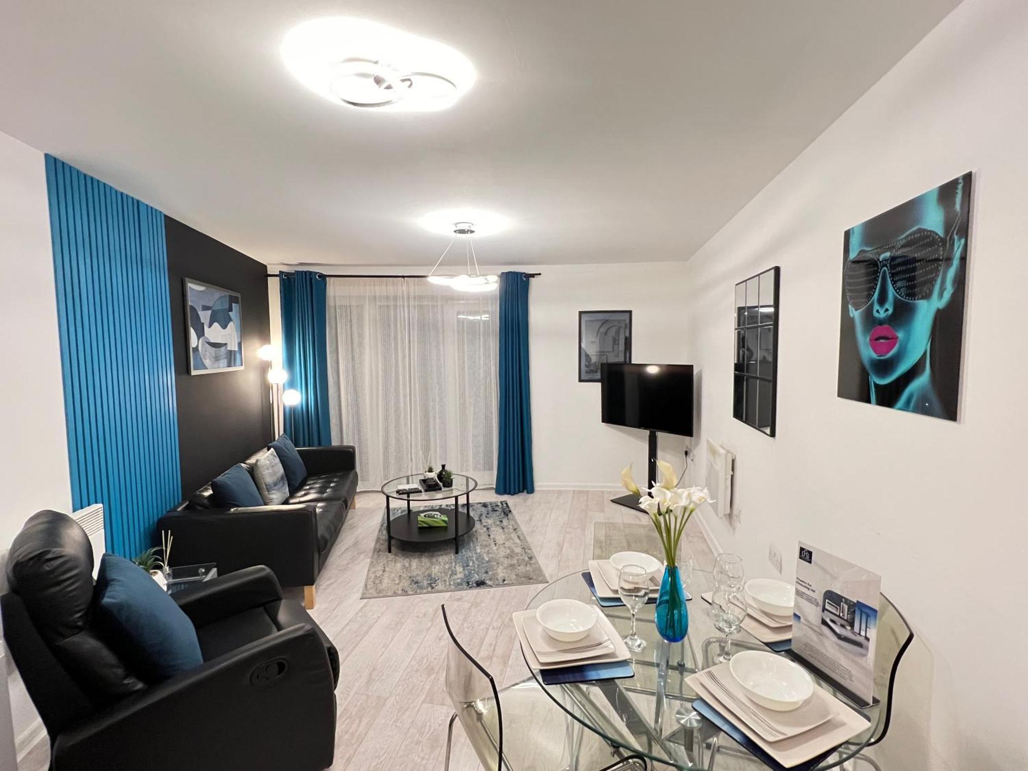 Cityfront Modern Apt Near City Centre/Etihad, Free Parking Manchester Ngoại thất bức ảnh